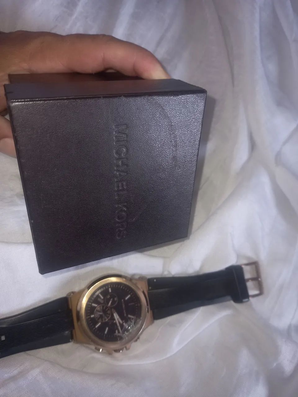 Relógio de pulso Michael Kors modelo Mk 8184 com defeito  - Foto 5