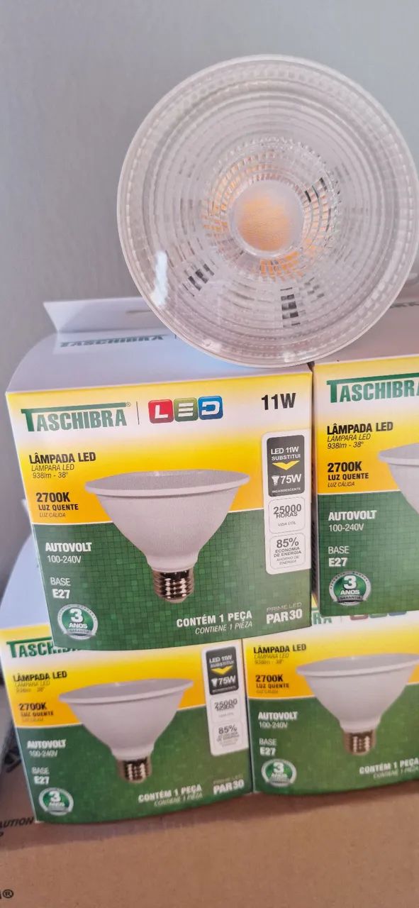Lâmpadas LED PAR30 11W - 2700K  - Foto 3