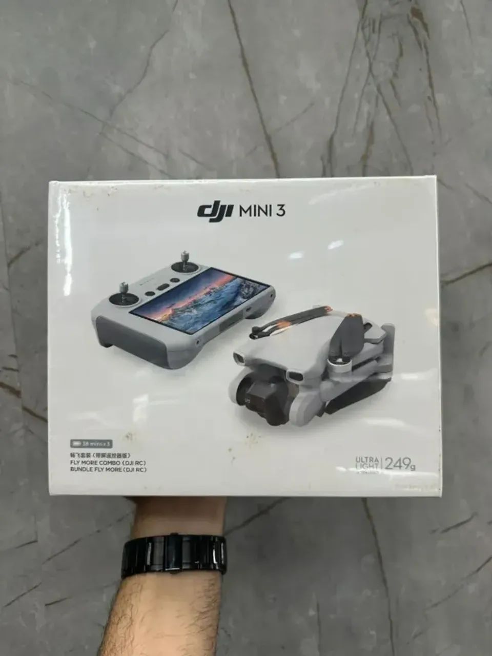 Dji Mini 3 com tela combo fly more