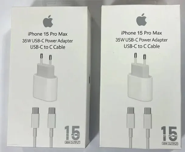 Carregador 35W iPhone 15 Pro Max