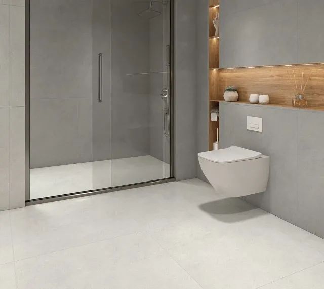 Piso Premium "Cement Grigio" Formigrês 88x88cm - R$ 38,90 o m² - Foto 2