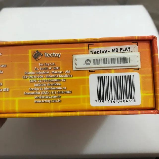 MD Play portátil - Mega Drive na palma da sua mão, com caixa e jogos! - Foto 6