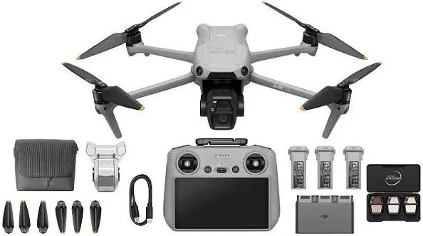 Dji Air 3S combo fly more (Tela) Novo