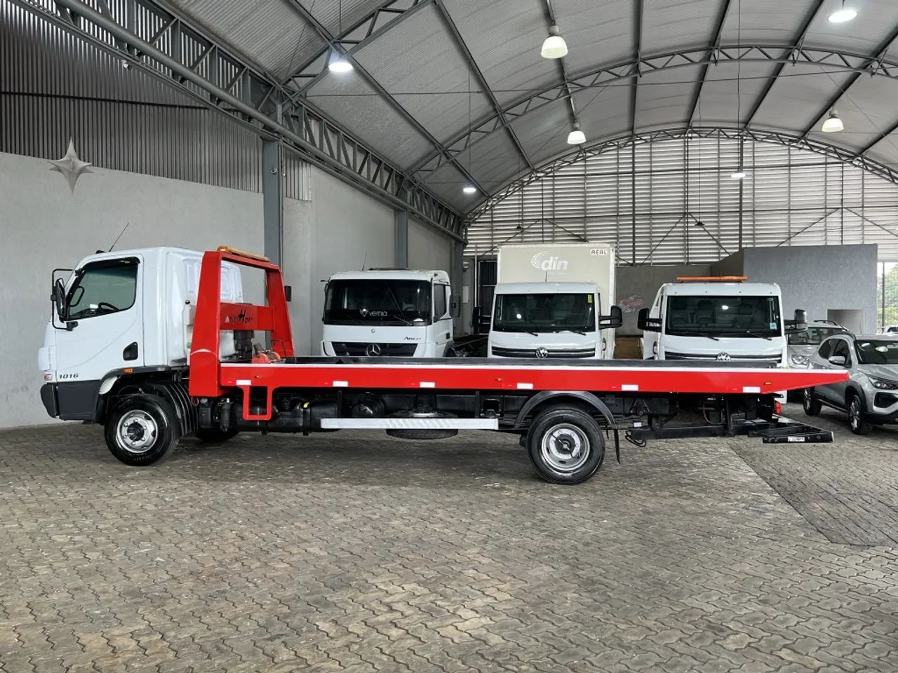 Caminhão MB Accelo 1016 Prancha Reboque Plataforma Guincho Ñ 1017 815  *0 816 - Foto 7