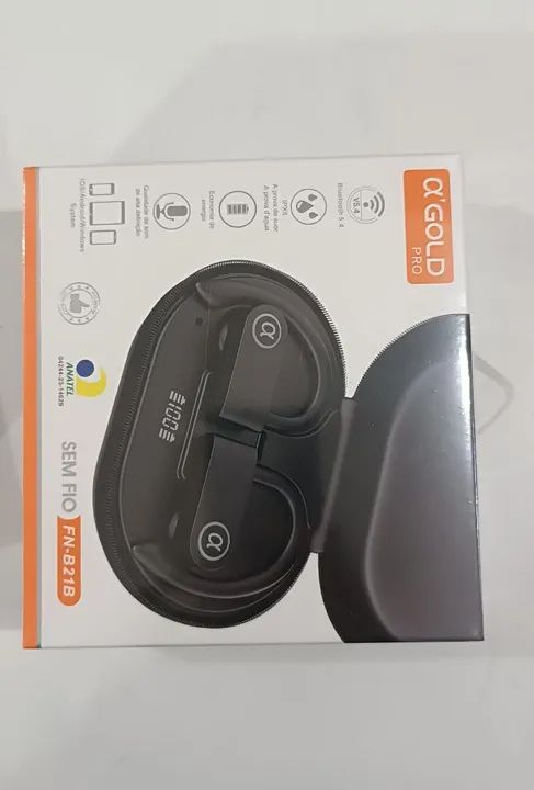 Fone de Ouvido Bluetooth Q'Gold Pro FN-B21B Sem Fio