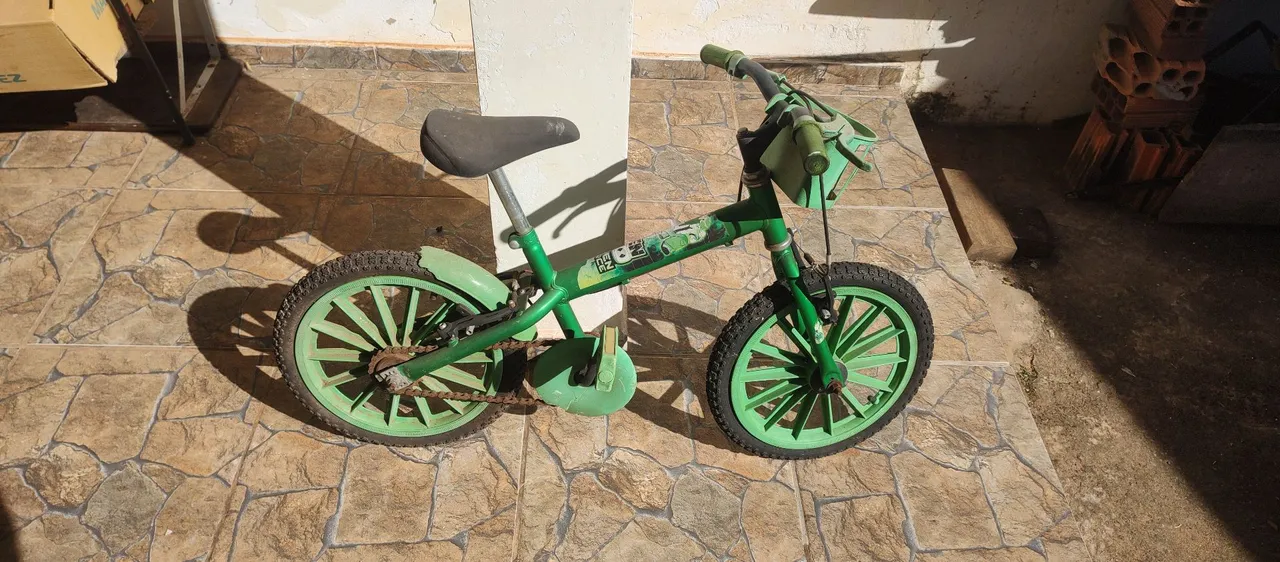 Bicicleta Infantil Verde - Ben 10