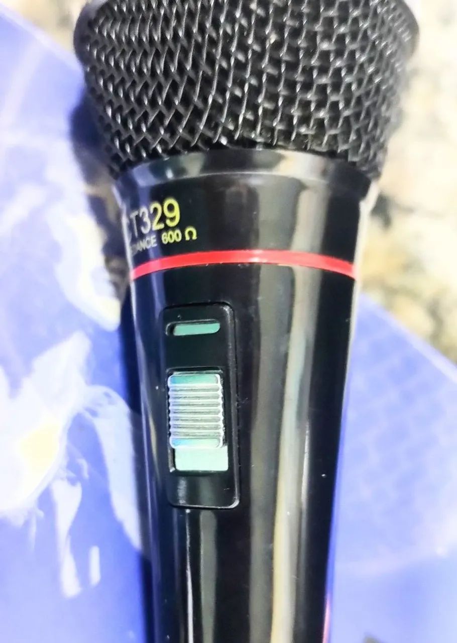 Microfone Carol com Fio 3m ,  plug de 3.5mm - Foto 6