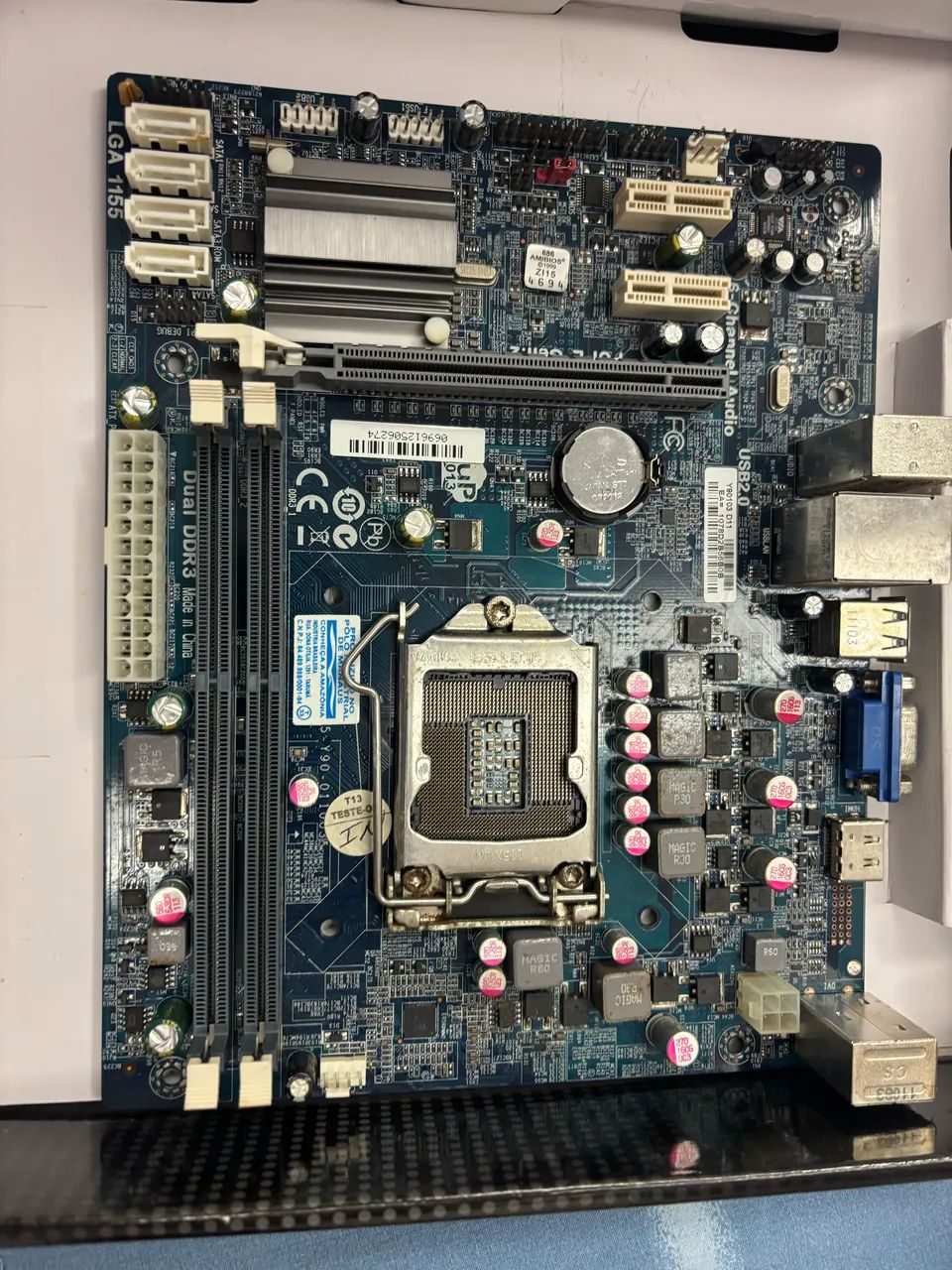 Placa Mãe P8 H61-M LX3 - Foto 2