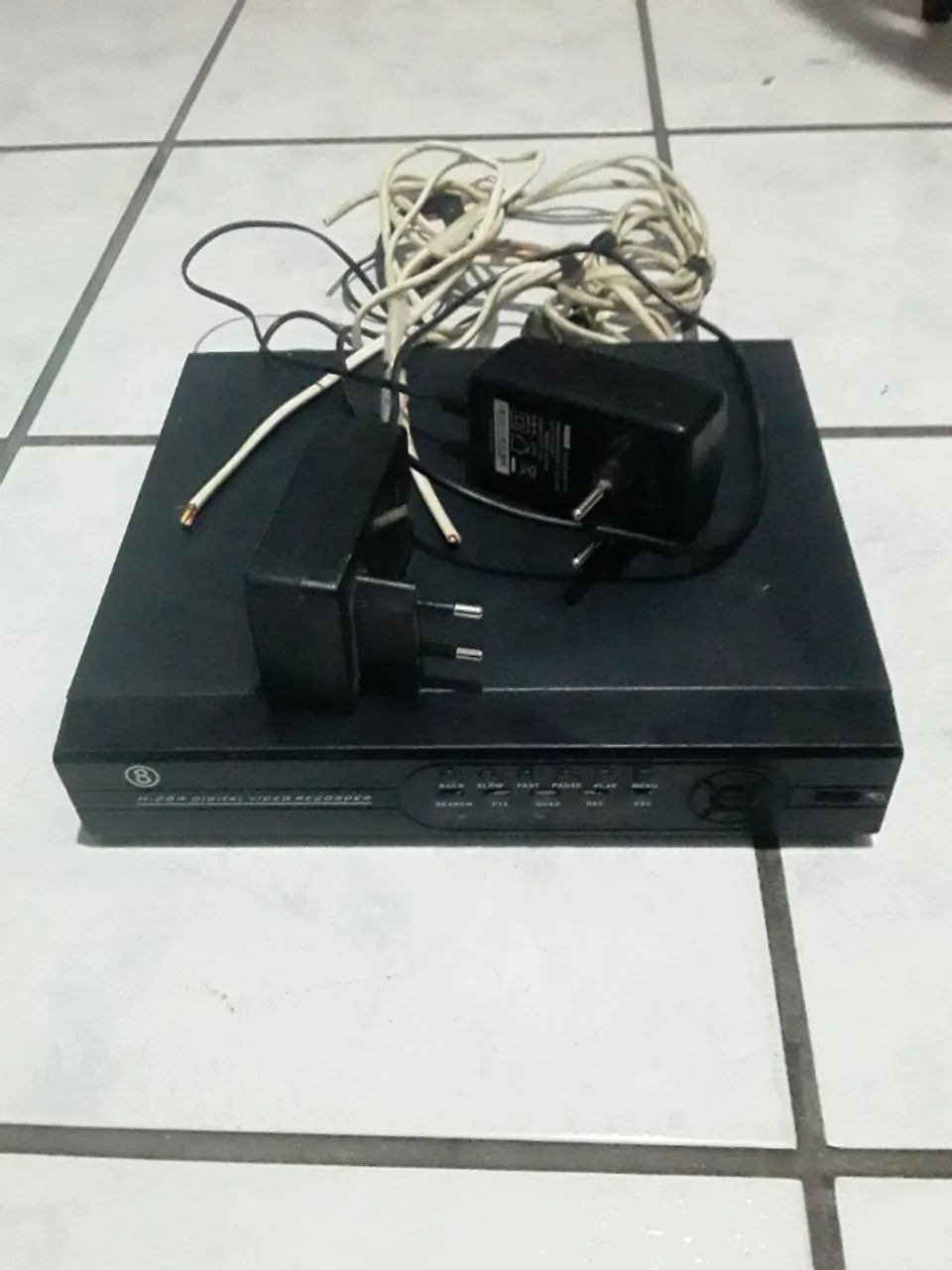 dvr-8804rg h.264 com defeito - não liga - leia tudo - digital video recorder dvr