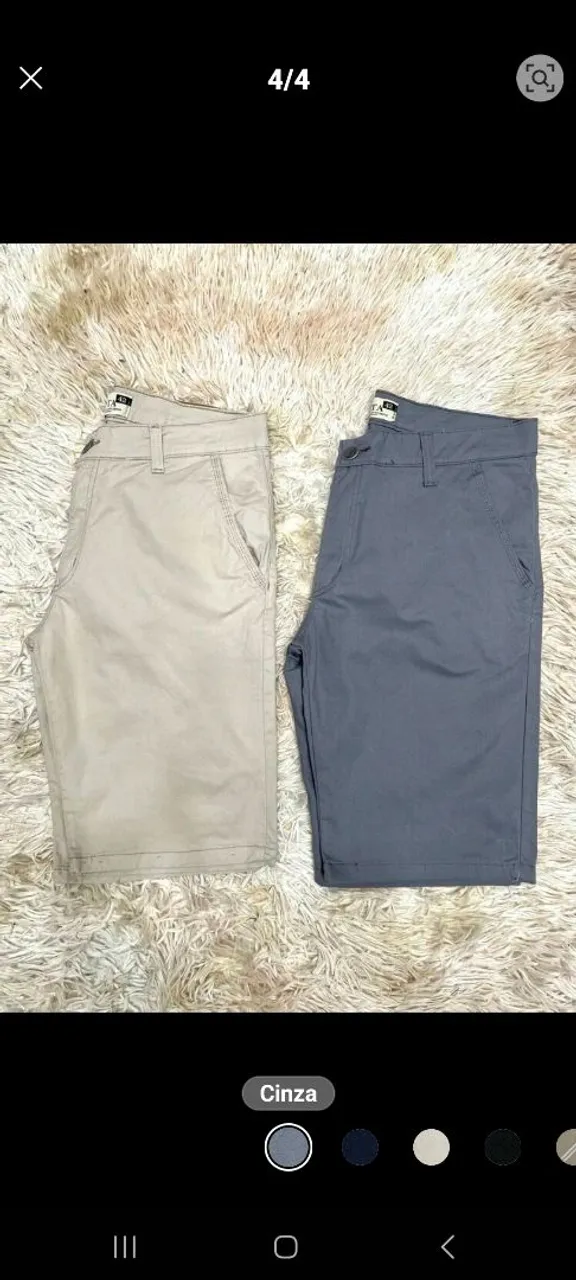 Bermudas Sarja Masculinos - Conforto e Estilo