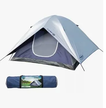 Barraca De Camping Para 4 Pessoas Impermeável Luna - Mor Cor Preto