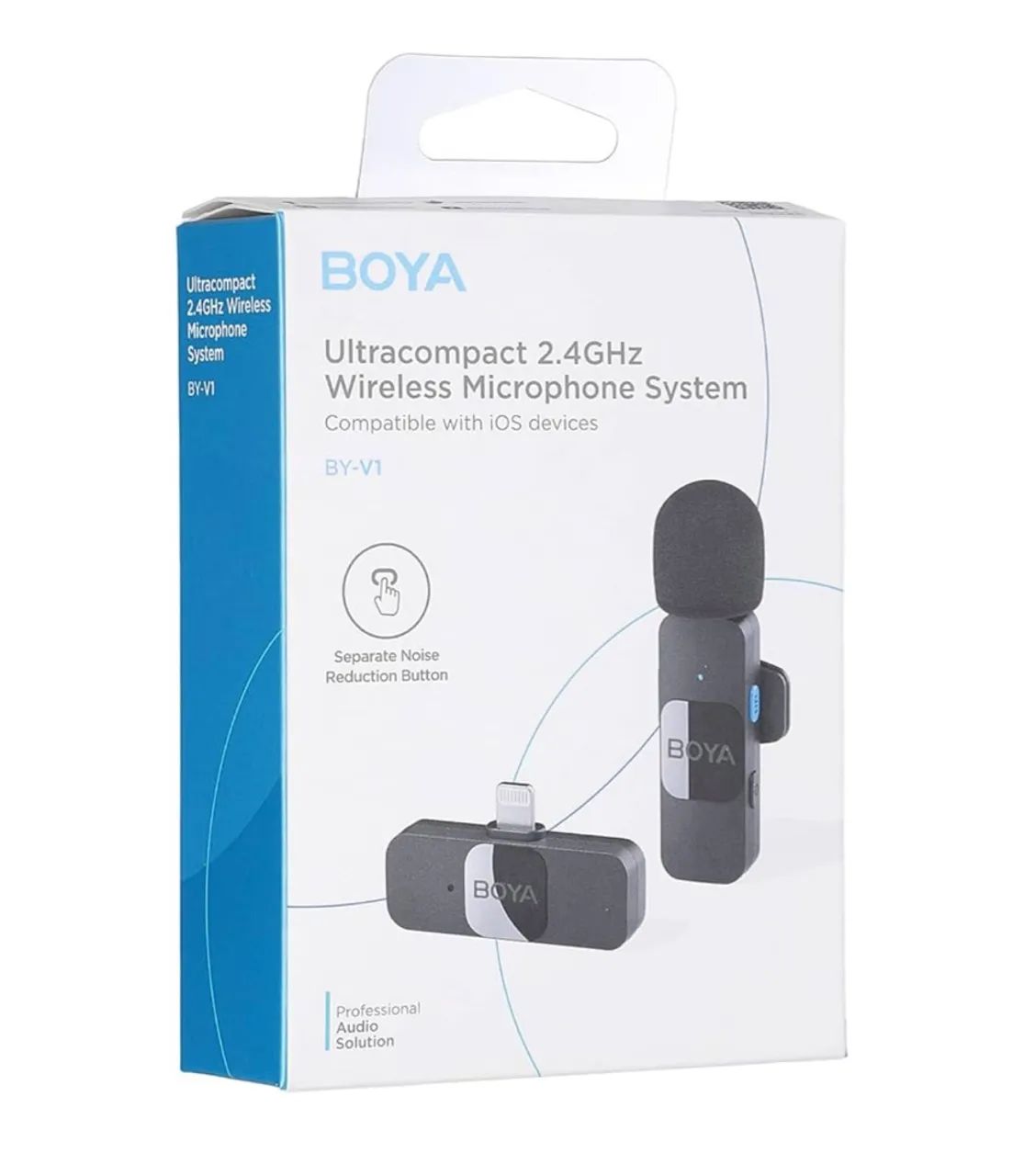 Microfone Wireless Boya BY-V1 para iOS