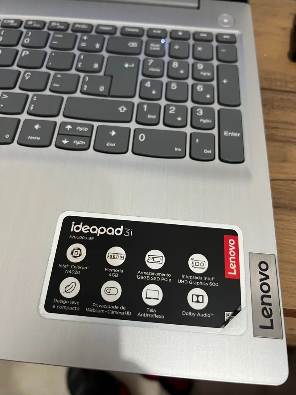 Notebook Lenovo Ideapad 3i - Intel Celeron N4020 - Foto 2