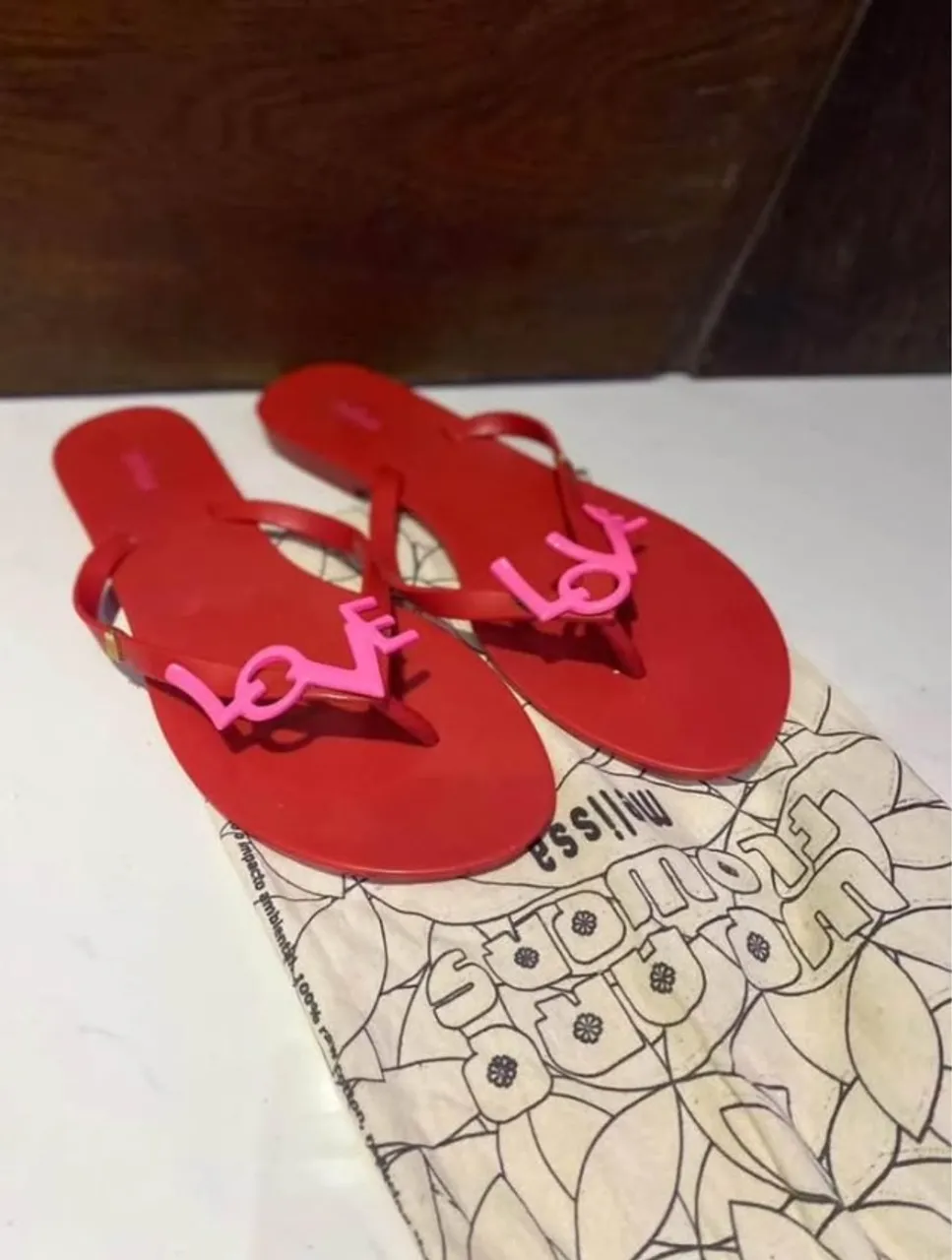Rasteirinha Melissa- calça 38-39