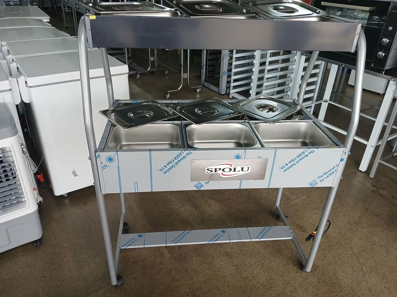 Buffet Combinado Spolu 6 Cubas Quentes 3 Cubas frias - Foto 4