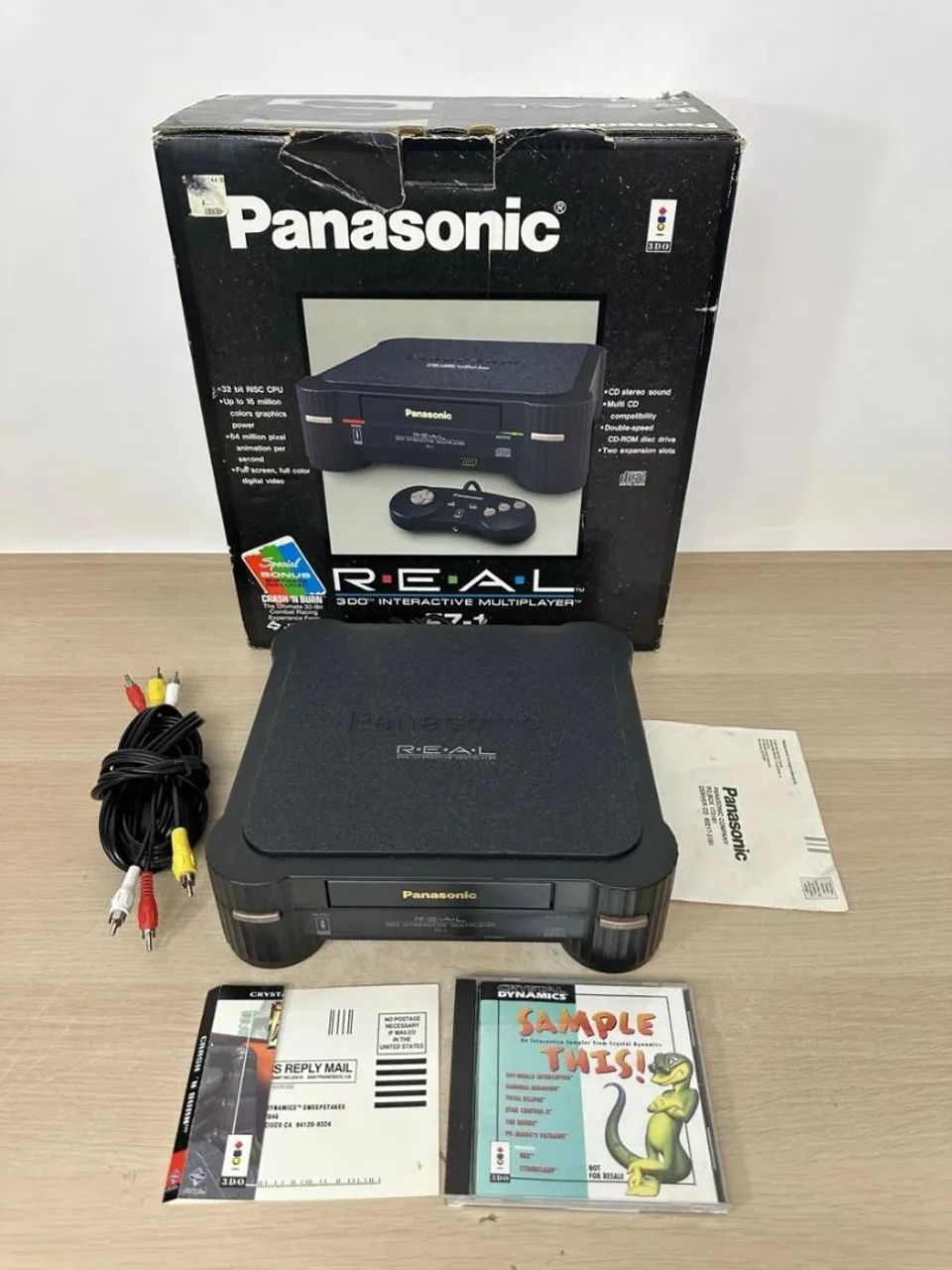 Panasonic 3do Real FZ-1 Vídeo Game console - Consoles de Vídeo