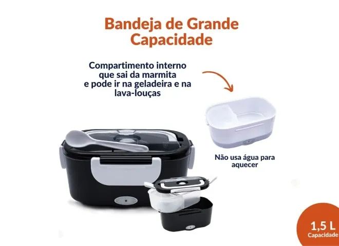 Marmita Elétrica Casa Portátil Bivolt 127/220 - Foto 5