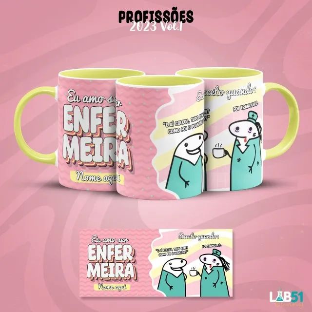 Caneca personalizada profissões - Foto 5