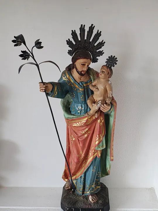 Imagens Sacras. Estatuetas do século XIX - Foto 4