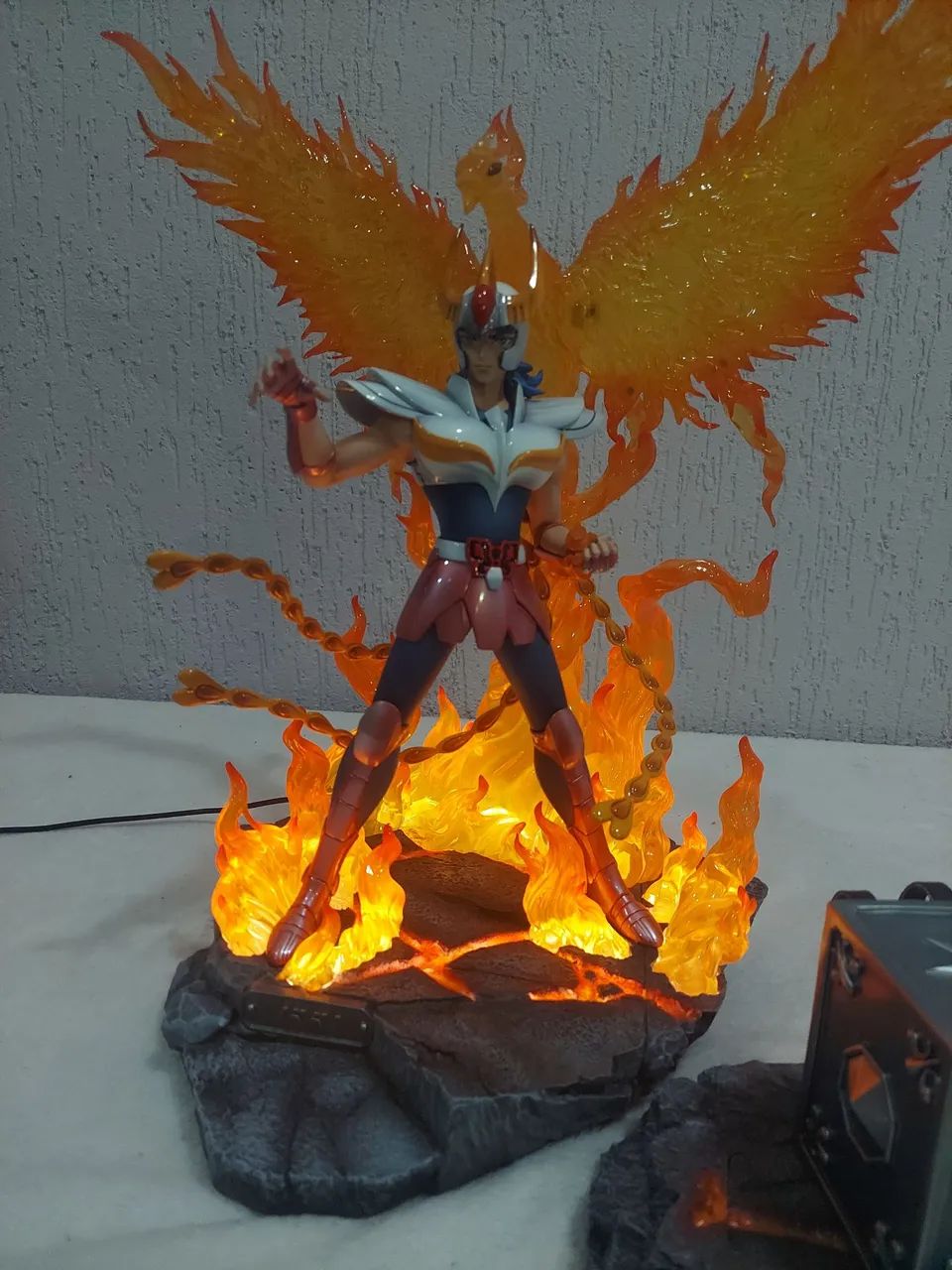 Estátua ikki de fenix foc studio 1/6 - Foto 5