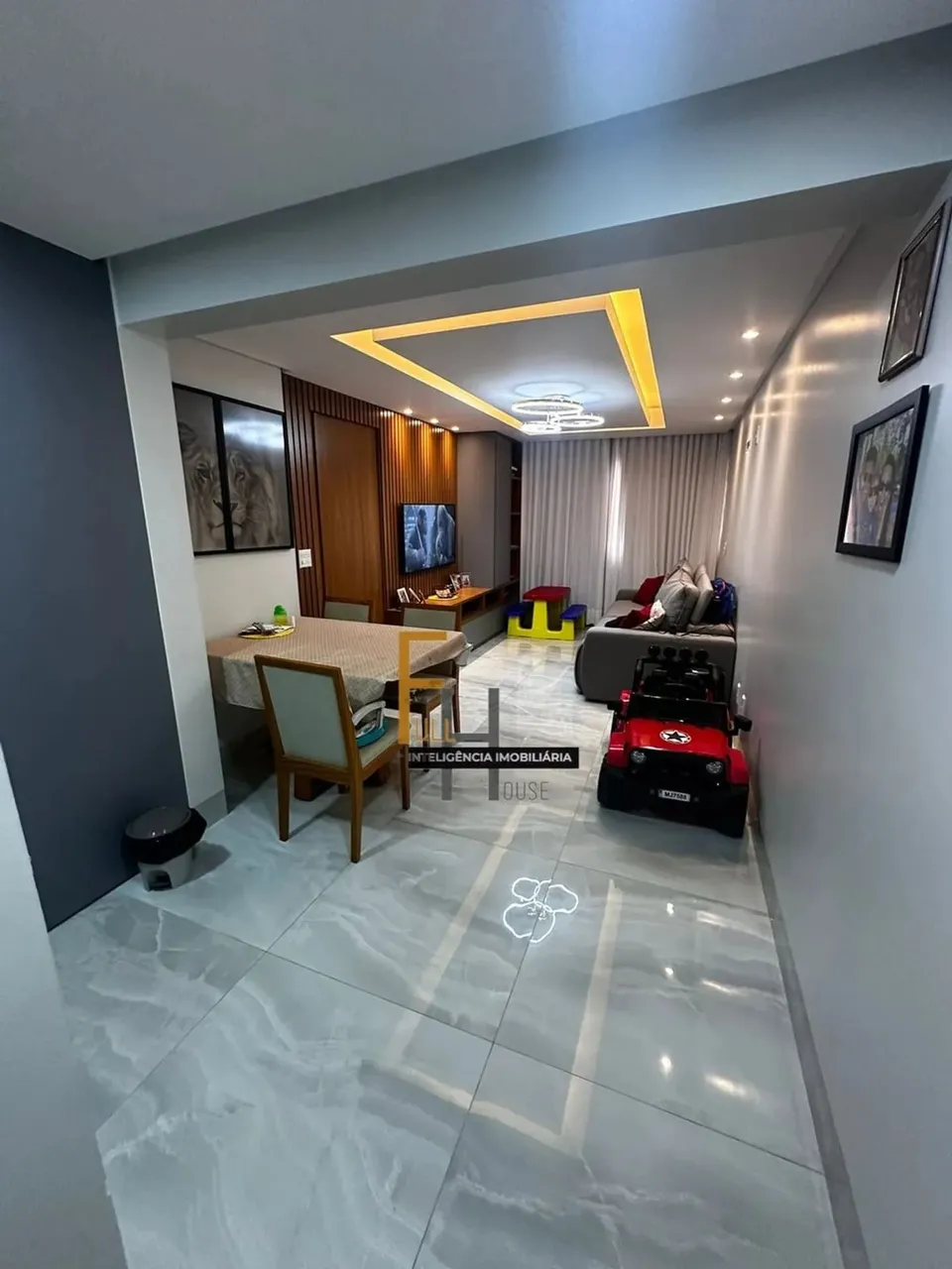 APARTAMENTO NO CONDOMINIO PEDRA DA LUA I 2 QUARTOS I 1 SUITE I REPLETO EM MOVEIS PLANEJADO