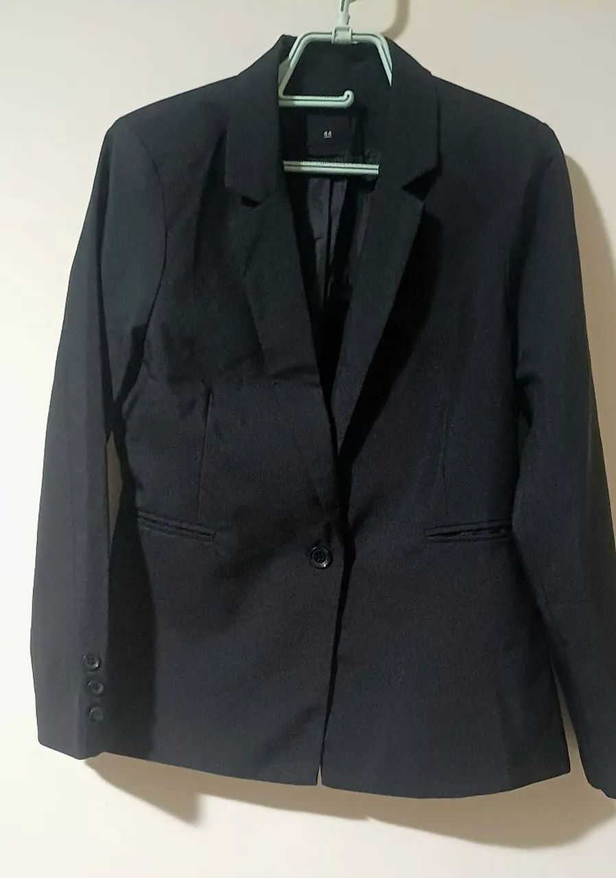 Blazer preto elegante H&M