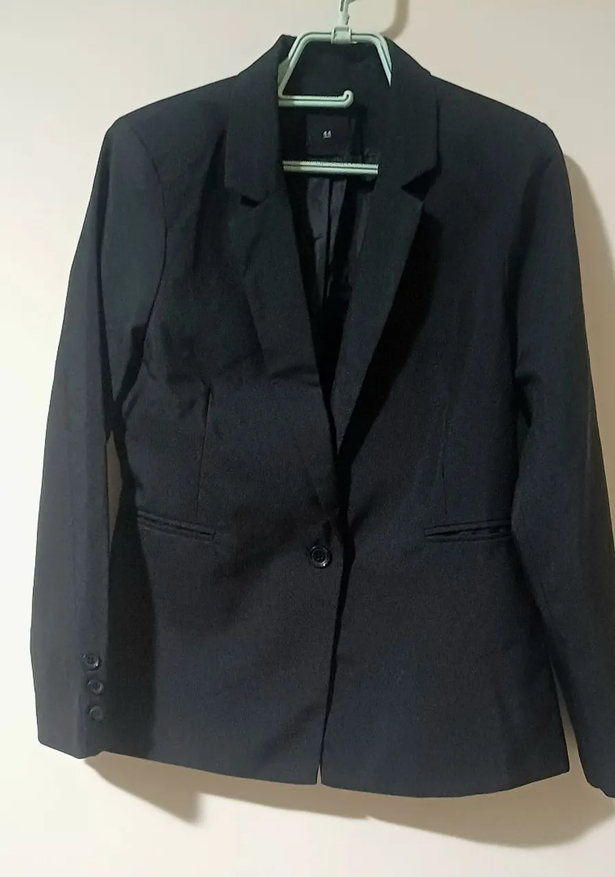 Blazer preto elegante H&M