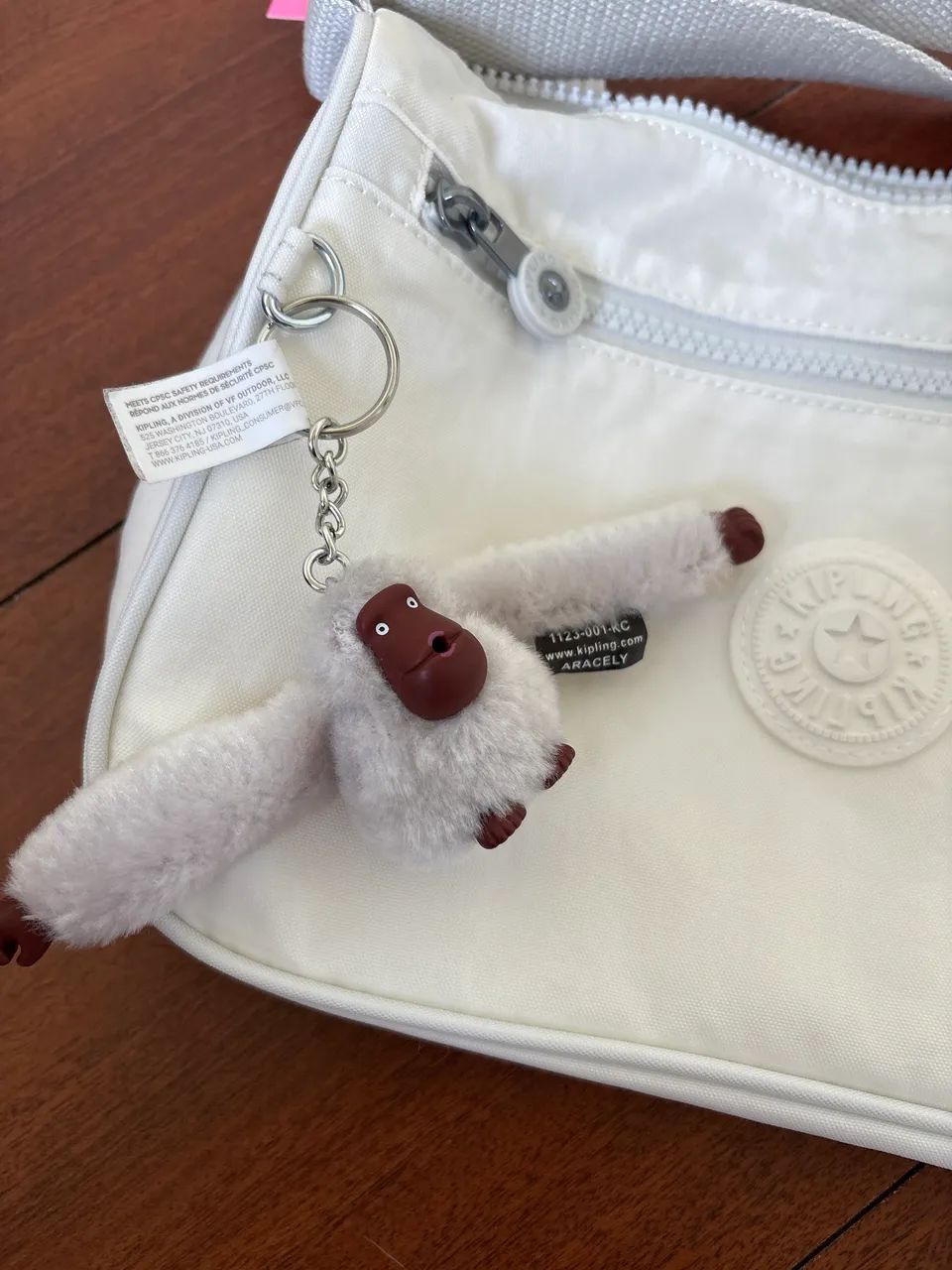 Bolsa linda ORIGINAL Kipling branca - Foto 2