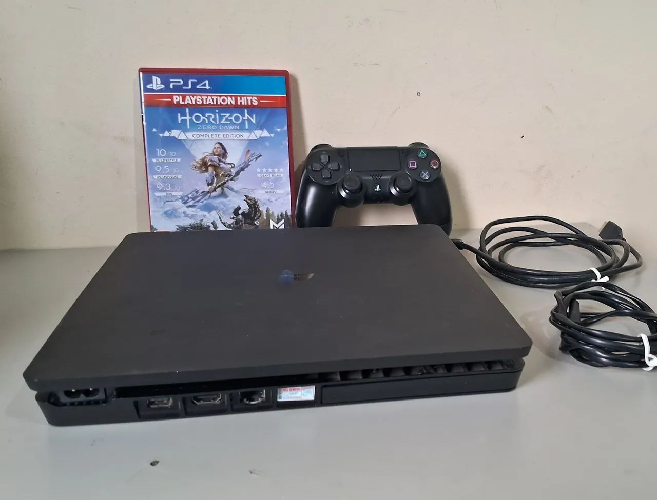 PS4 Slim 1TB REVISADO, 2 controles novos + Jogo. ACEITO OFERTAS. - Foto 4