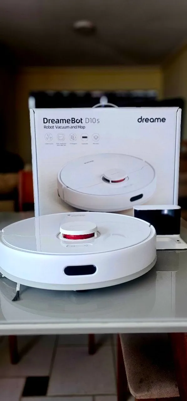 Aspirador Robô Dreame D10s - Novo e Eficiente!