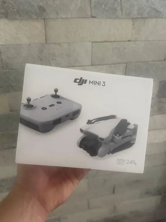 Drone DJI Mini 3 novo e lacrado