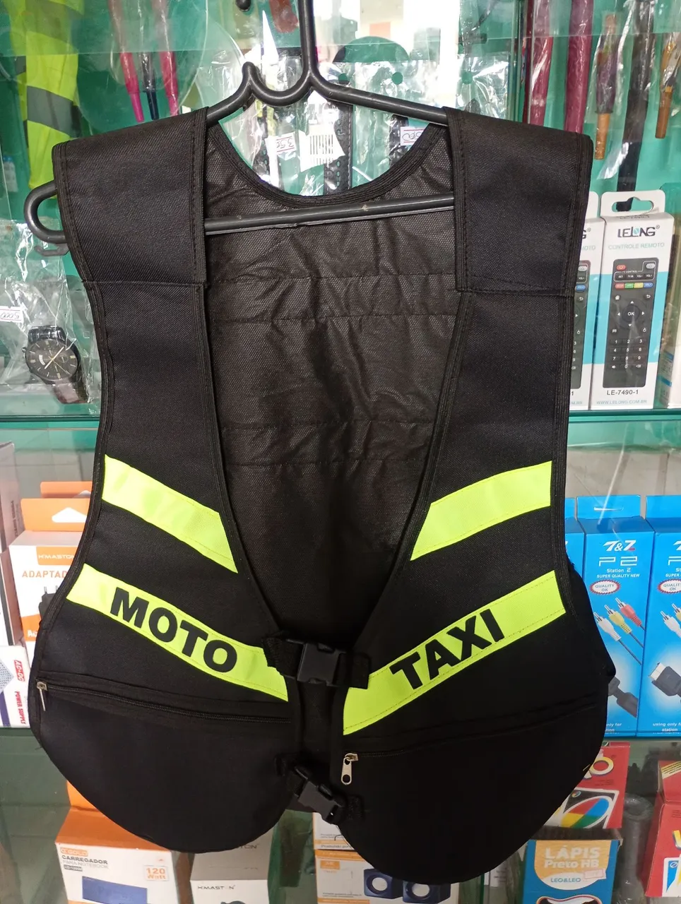 Colete refletivo masculino
