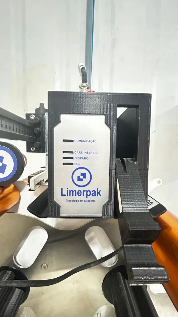 Datador eletrônico Limerpark - imprime, validade, lote e código  - Foto 4