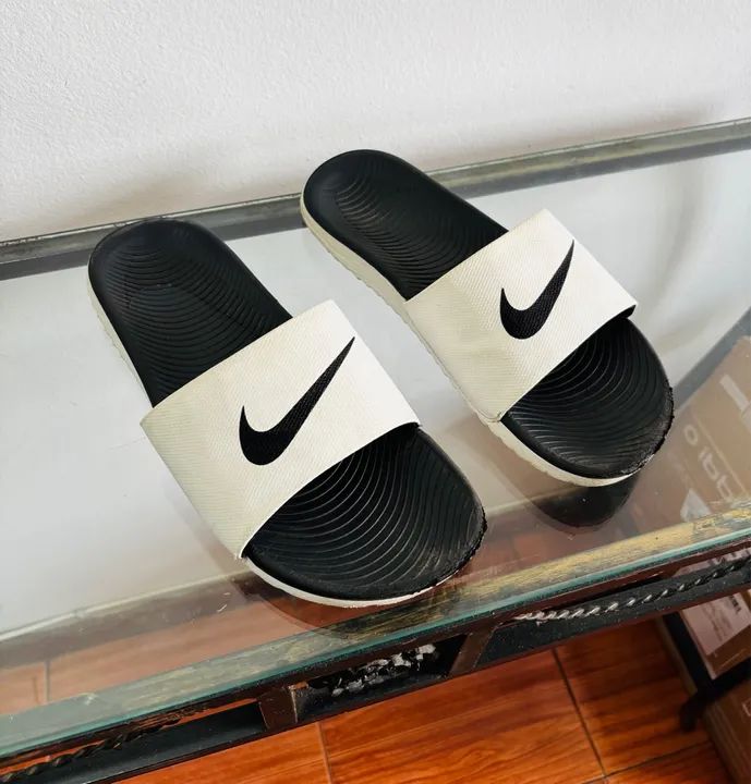 Chinelo Nike Slide Branco Calçados Vila Isabel, Rio de Janeiro
