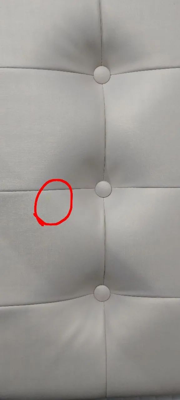 Cabeceira estofada para cama de SOLTEIRO - Foto 4