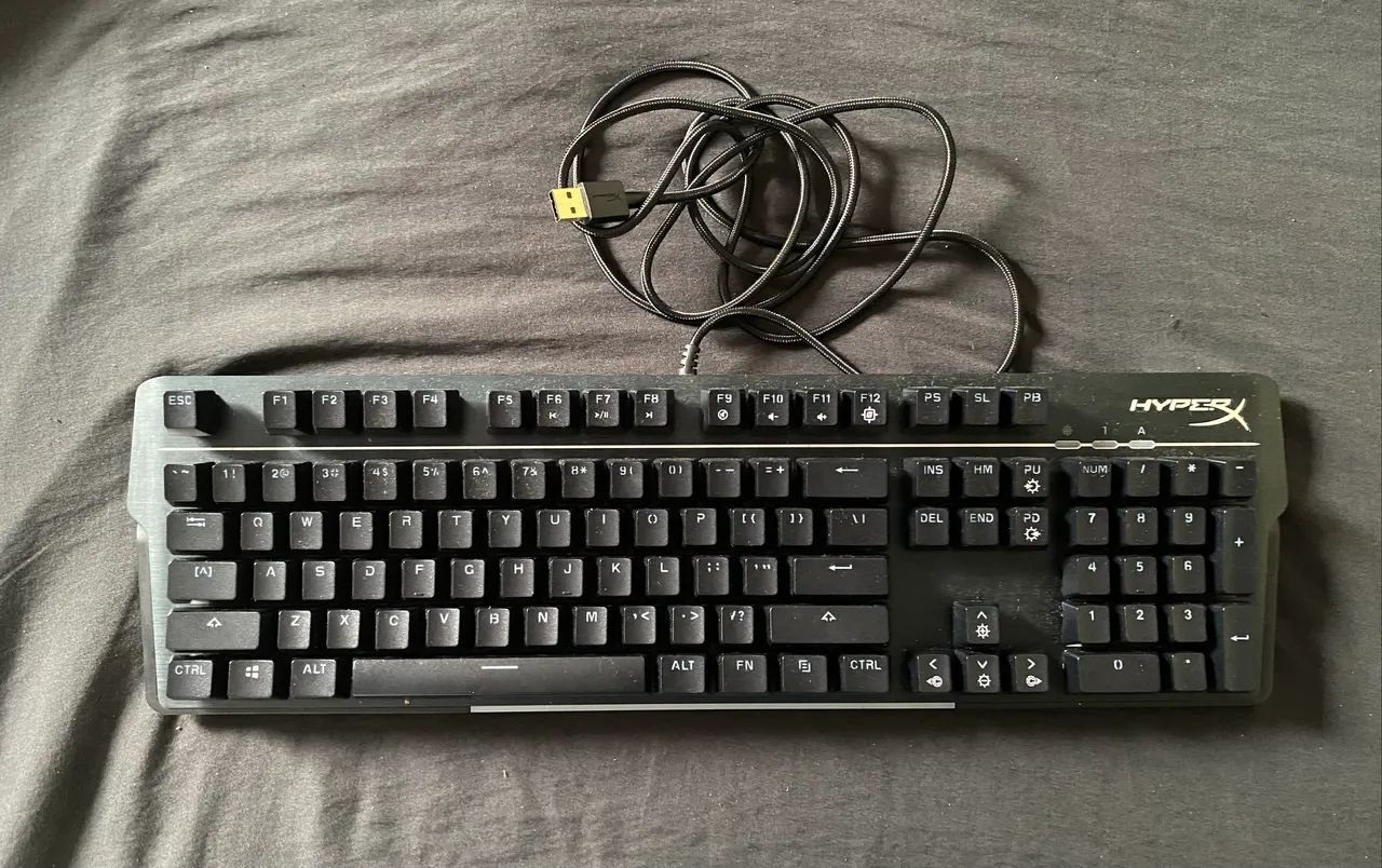 Teclado Mecânico HyperX Alloy MKW100 - RGB Red Switch - Foto 5