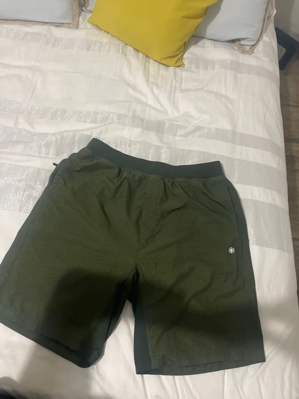 Shorts de Academia Verde Esportivo