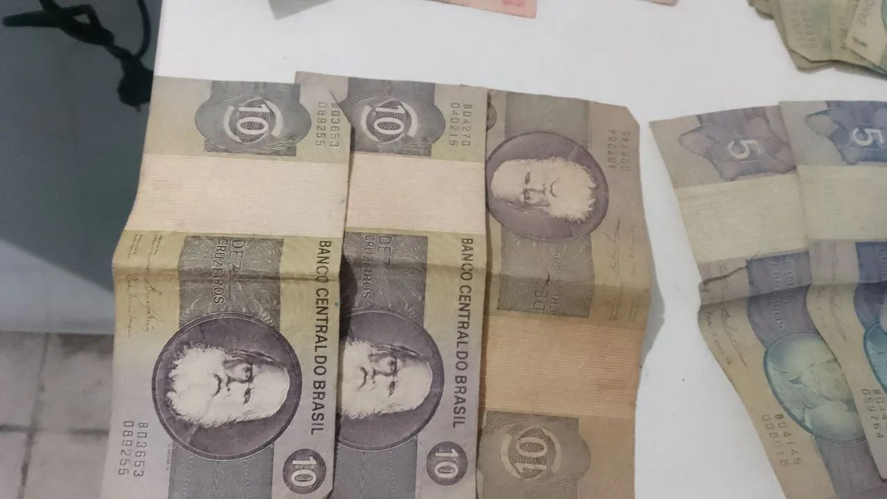 Notas de cruzeiro antiga 17 notas - Foto 5