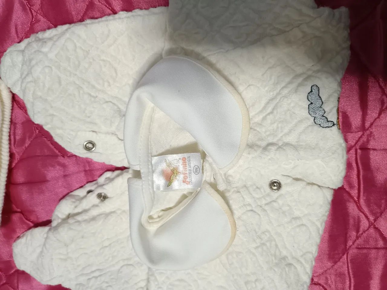 Macacão para Bebê com Touca  - Foto 4