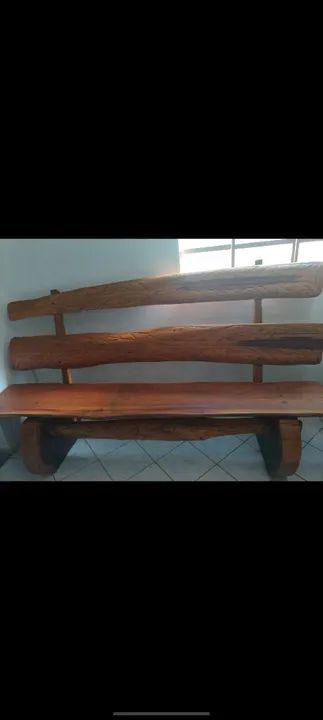 Bancão  de madeira  - Foto 2