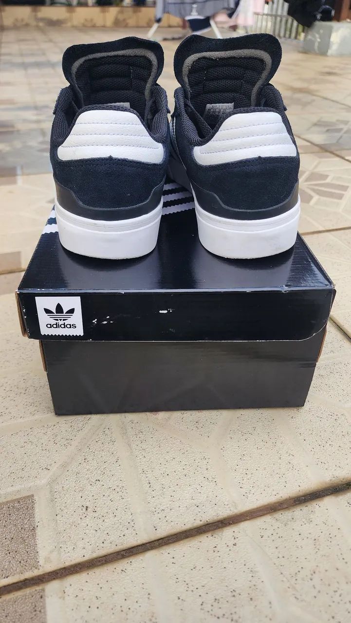 Tênis Adidas Busenitz Vulc II 39 Preto/Branco Skateboarding - Foto 3