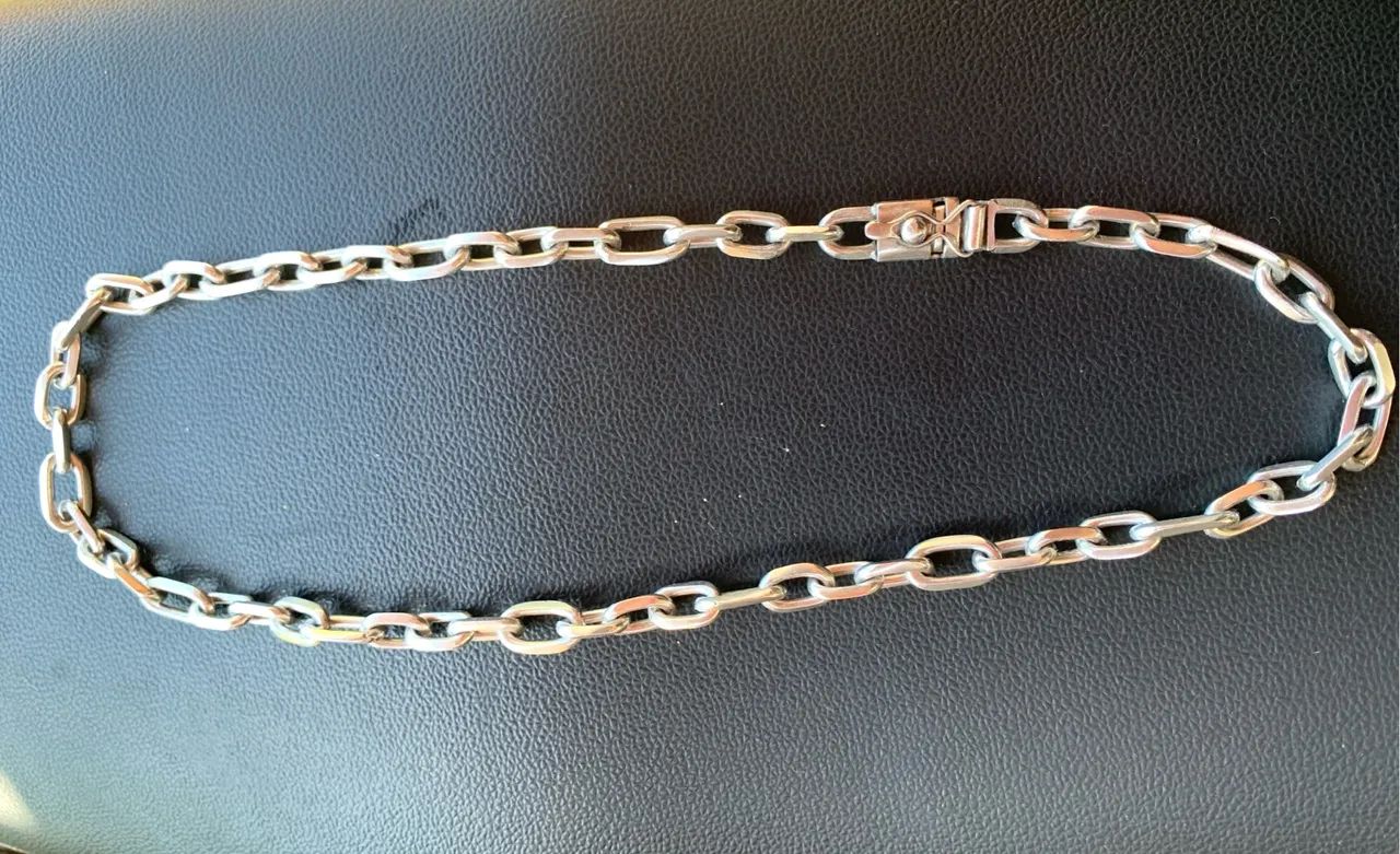 Cordão de prata Cartier  - Foto 2