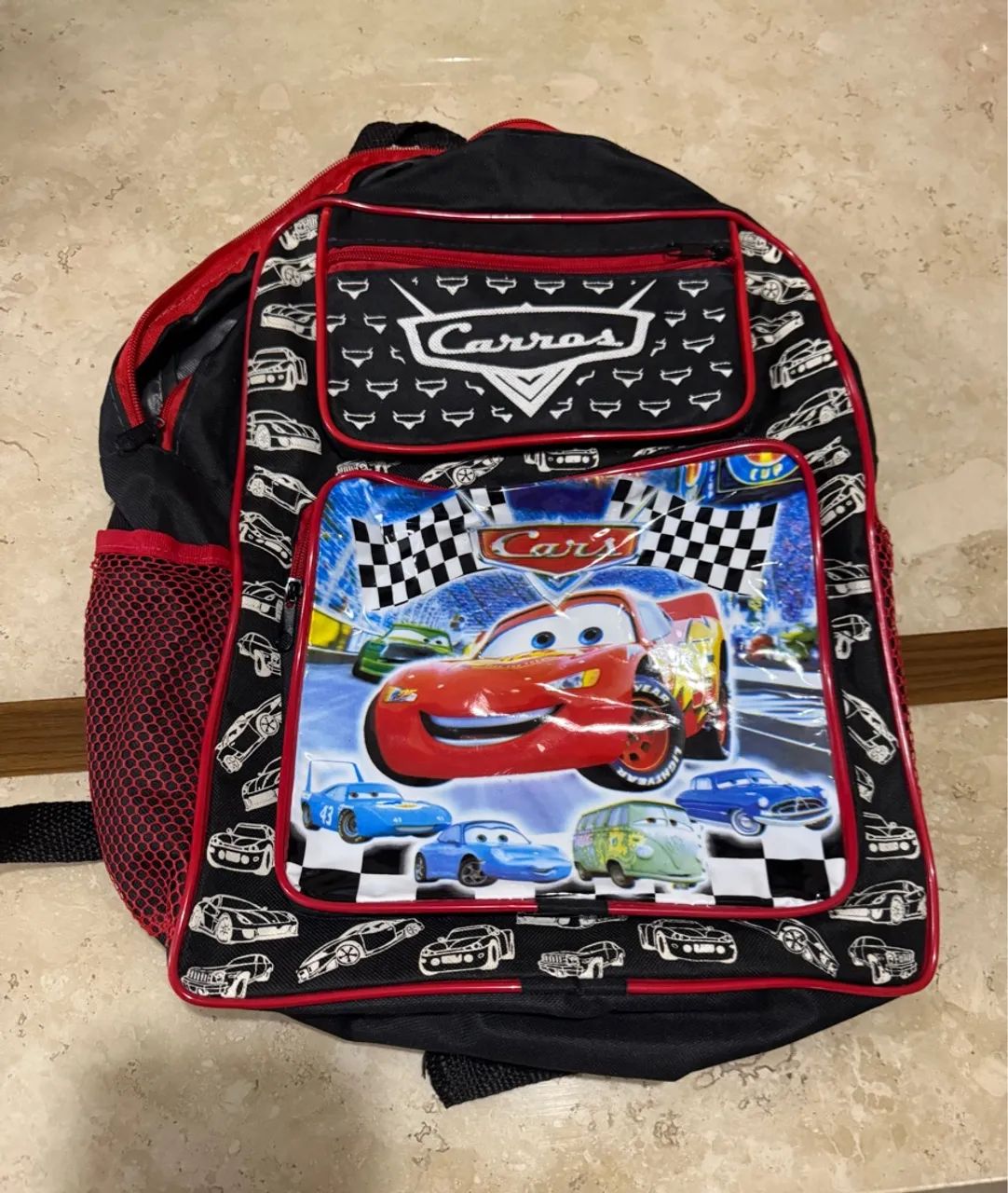 Mochila dos Carros