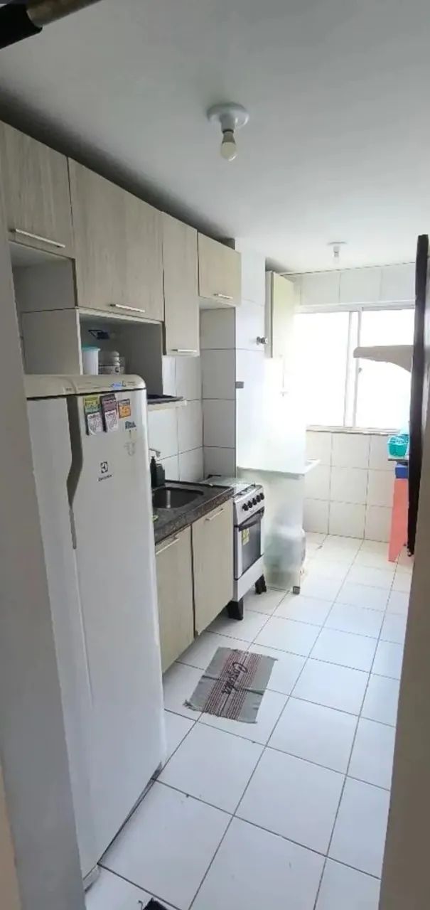 Alugo apartamento mobiliado na forquilha