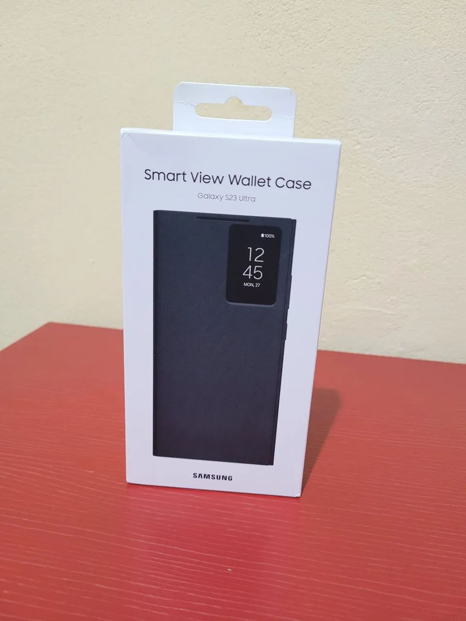 Capa Smart View Wallet Case Galaxy S23 Ultra