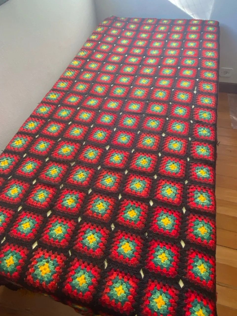 Colcha Square de crochê artesanal - Foto 3