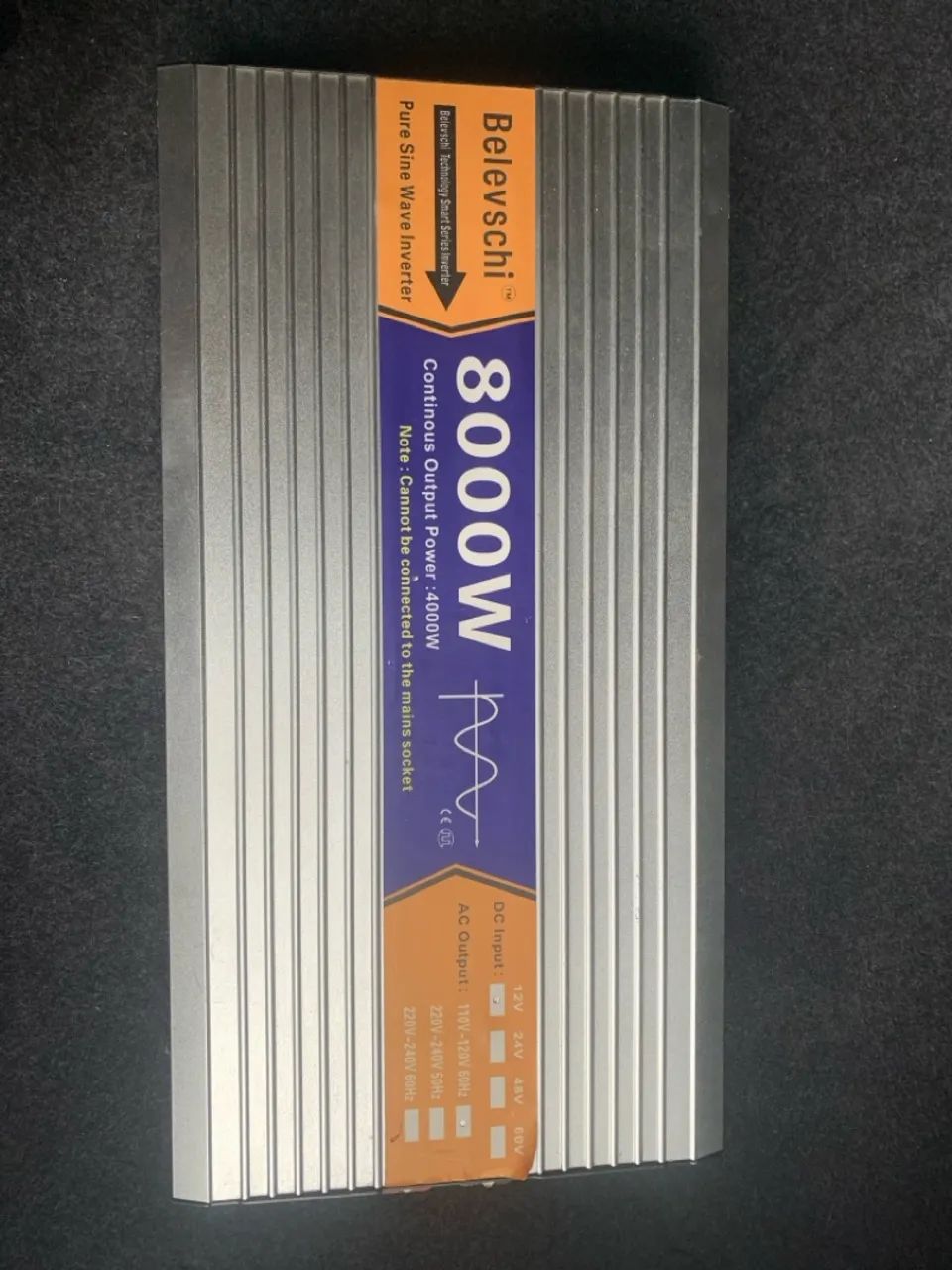 Inversor de Tensão ION-DRIVE 4000WR/8000WP 12v 127v
