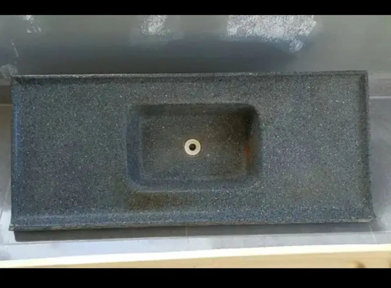 Cuba de pia dupla com tanque - Foto 2