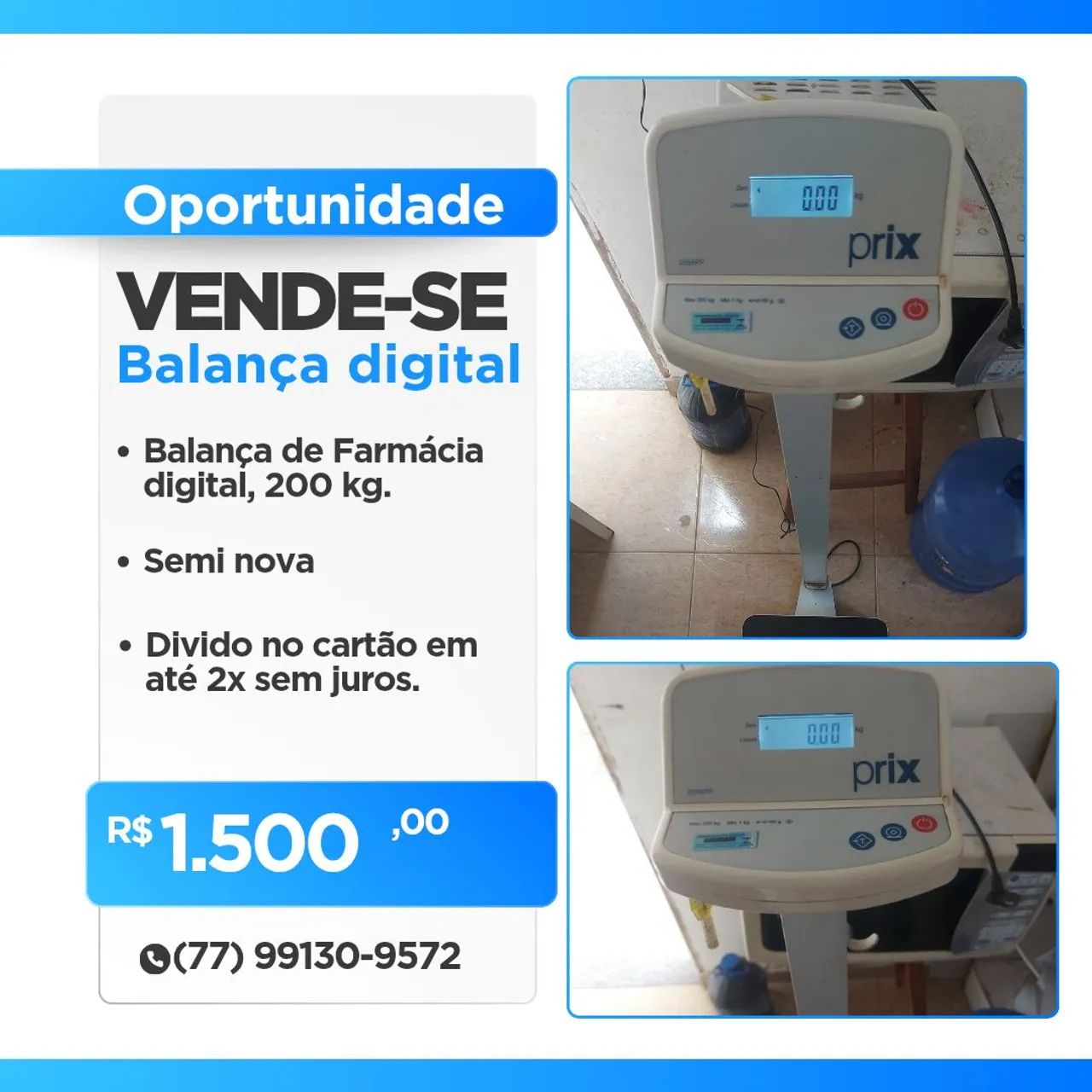 BALANÇA DIGITAL 