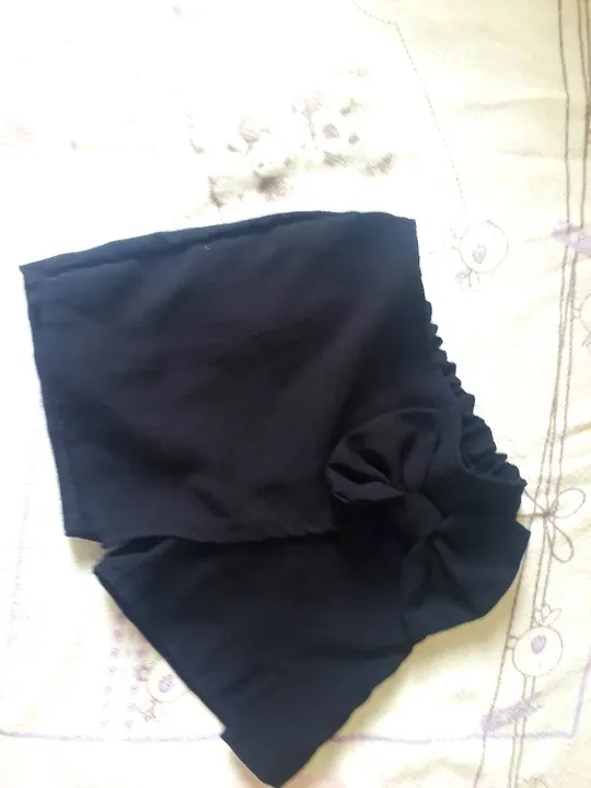 Short saia de menina com laço